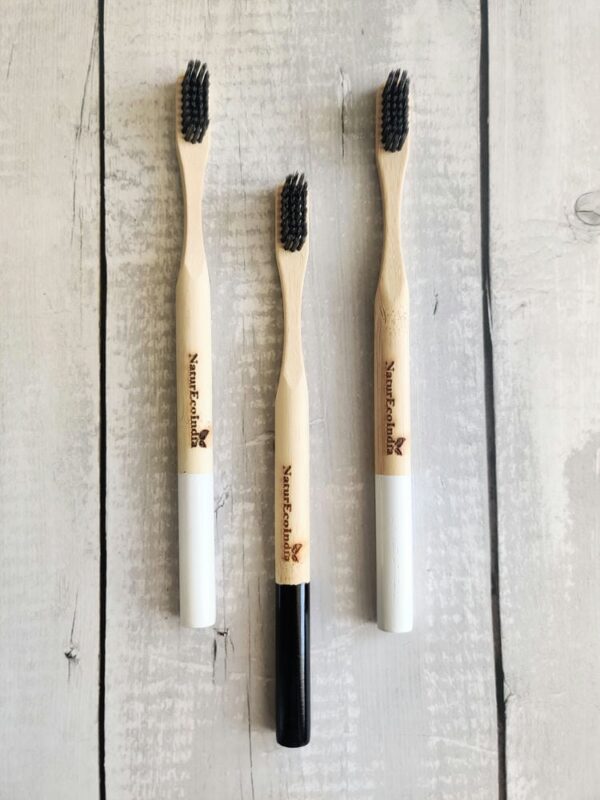 Bamboo tooth brush Rounded