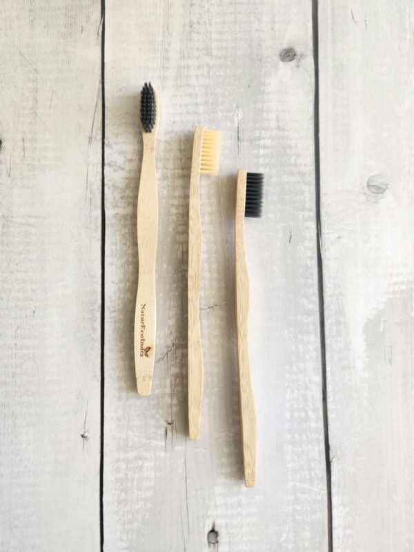Bamboo tooth Brush C curve