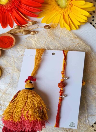 "Joda" Rudr-aksh with seed crochet loomba