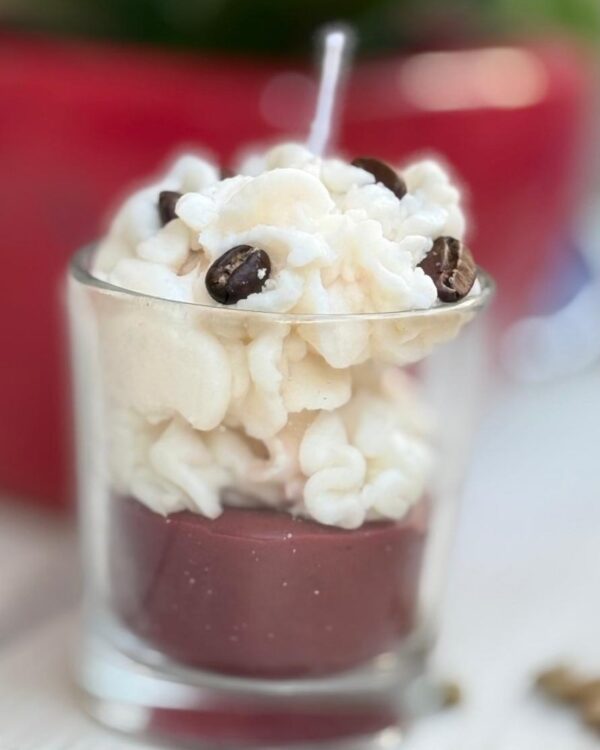 coffee candle for dinner